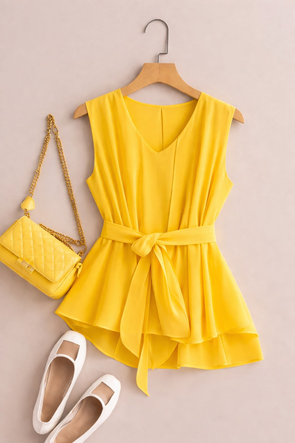 Stylish Women’s Ribbed Co-Ord Set with Palazzo Pants