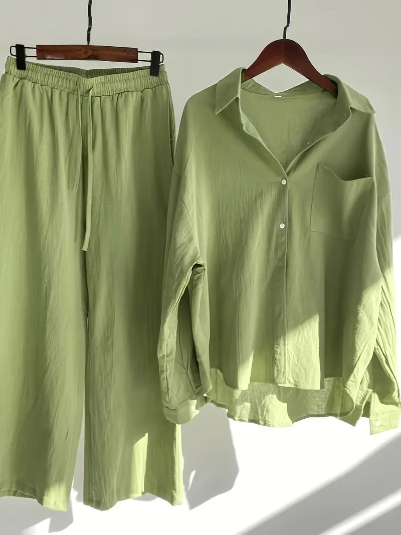 Stylish Ribbed Women Co-Ord Set