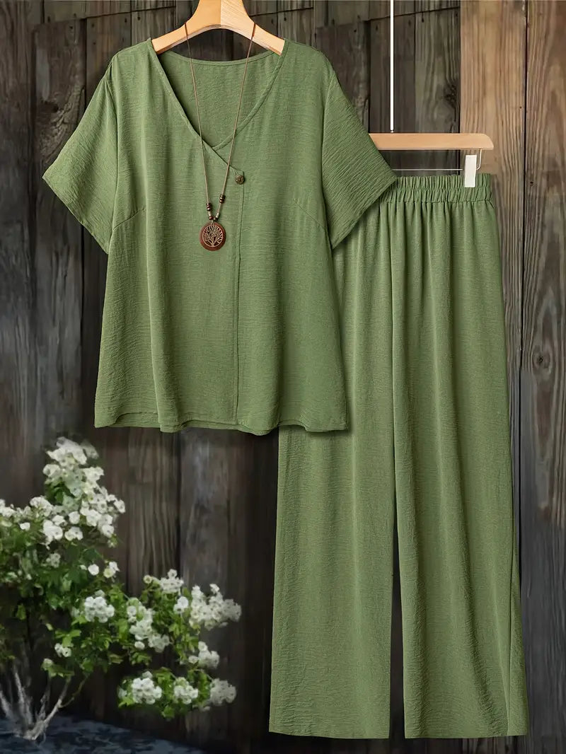 Women Fashionable Co-ord Set | Top & Bottom Set