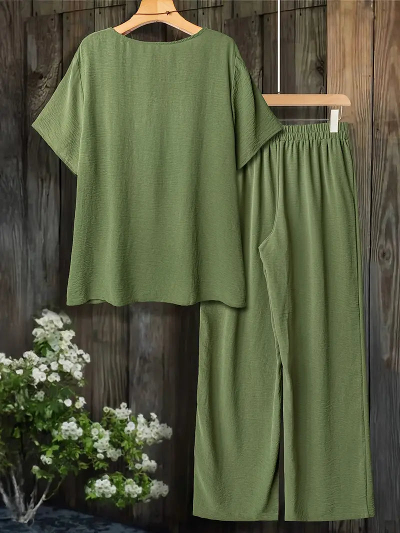 Women Fashionable Co-ord Set | Top & Bottom Set