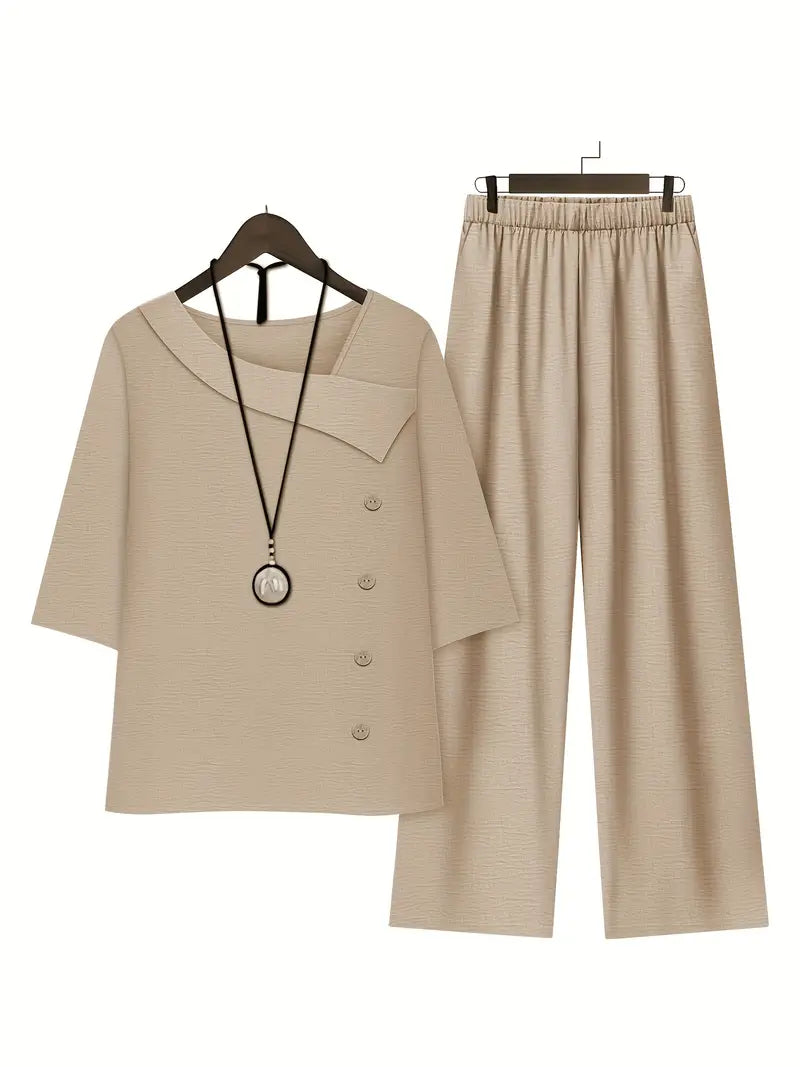 Women Fashionable Co-ord Set | Top & Bottom Set