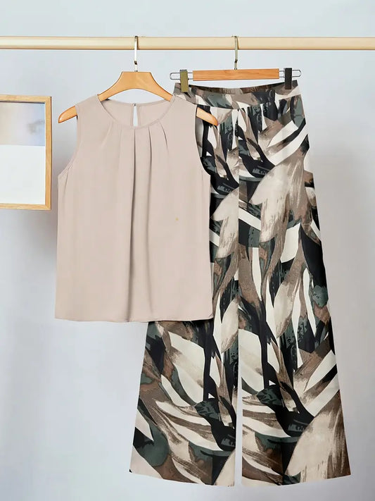 Women Fashionable Co-ord Set | Top & Bottom Set