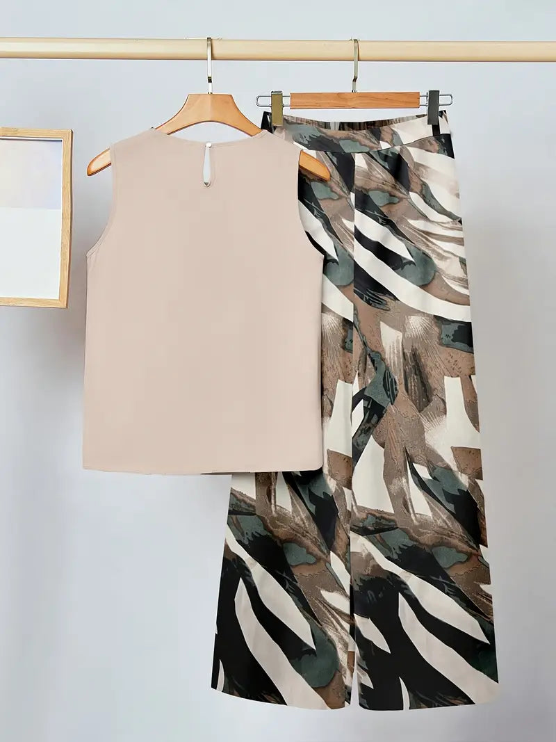 Women Fashionable Co-ord Set | Top & Bottom Set