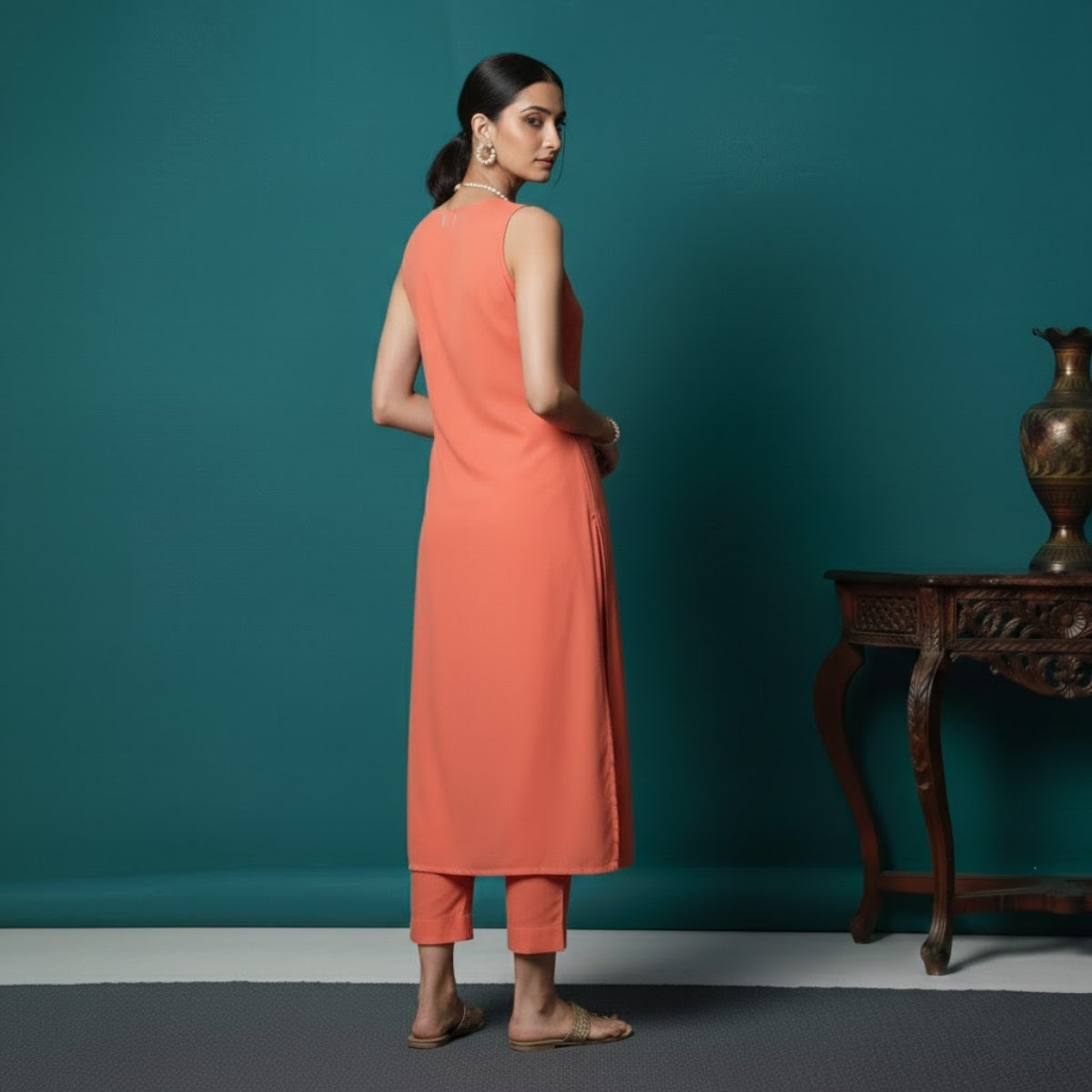 Women's Pack of 3 Pure Cotton Kurtis with Pant & Dupatta |C-019