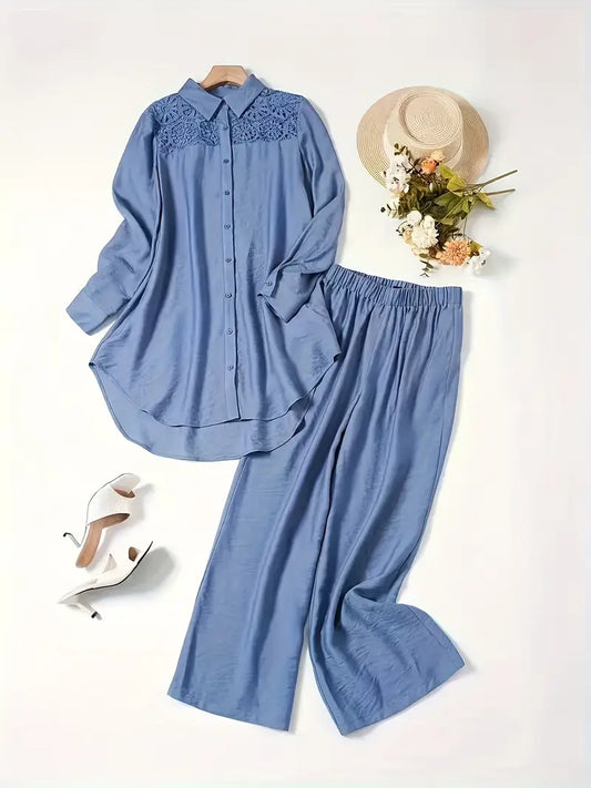 Women Solid Lemon Co-Ord Set | Stylish Casual Top Pant Set for Women