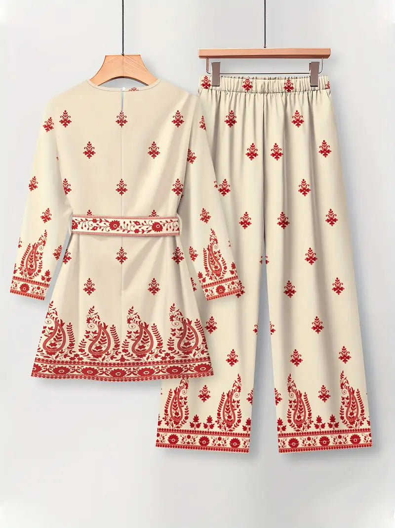 Ethnic Co-ord Set Women