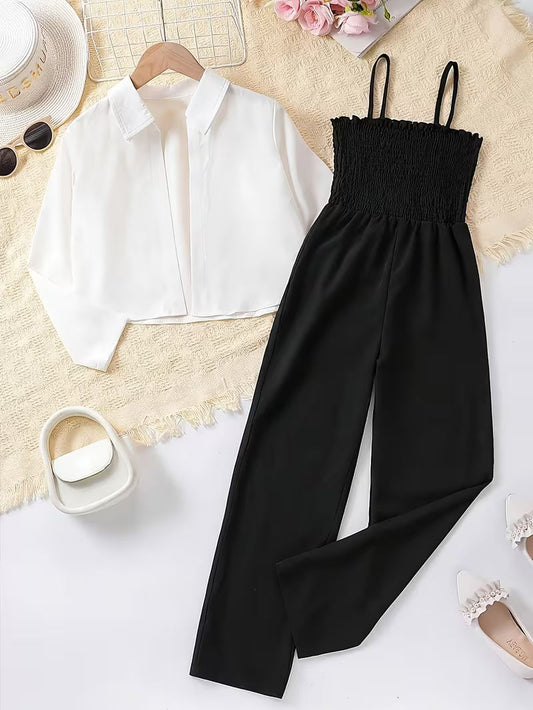 PREMIUM WOMAN'S RAYON SOLID CO-ORD SET