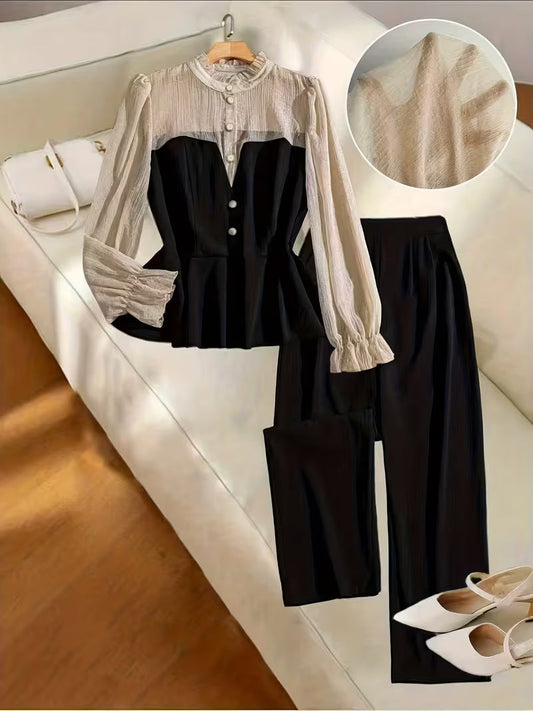 PREMIUM WOMAN'S RAYON SOLID CO-ORD SET