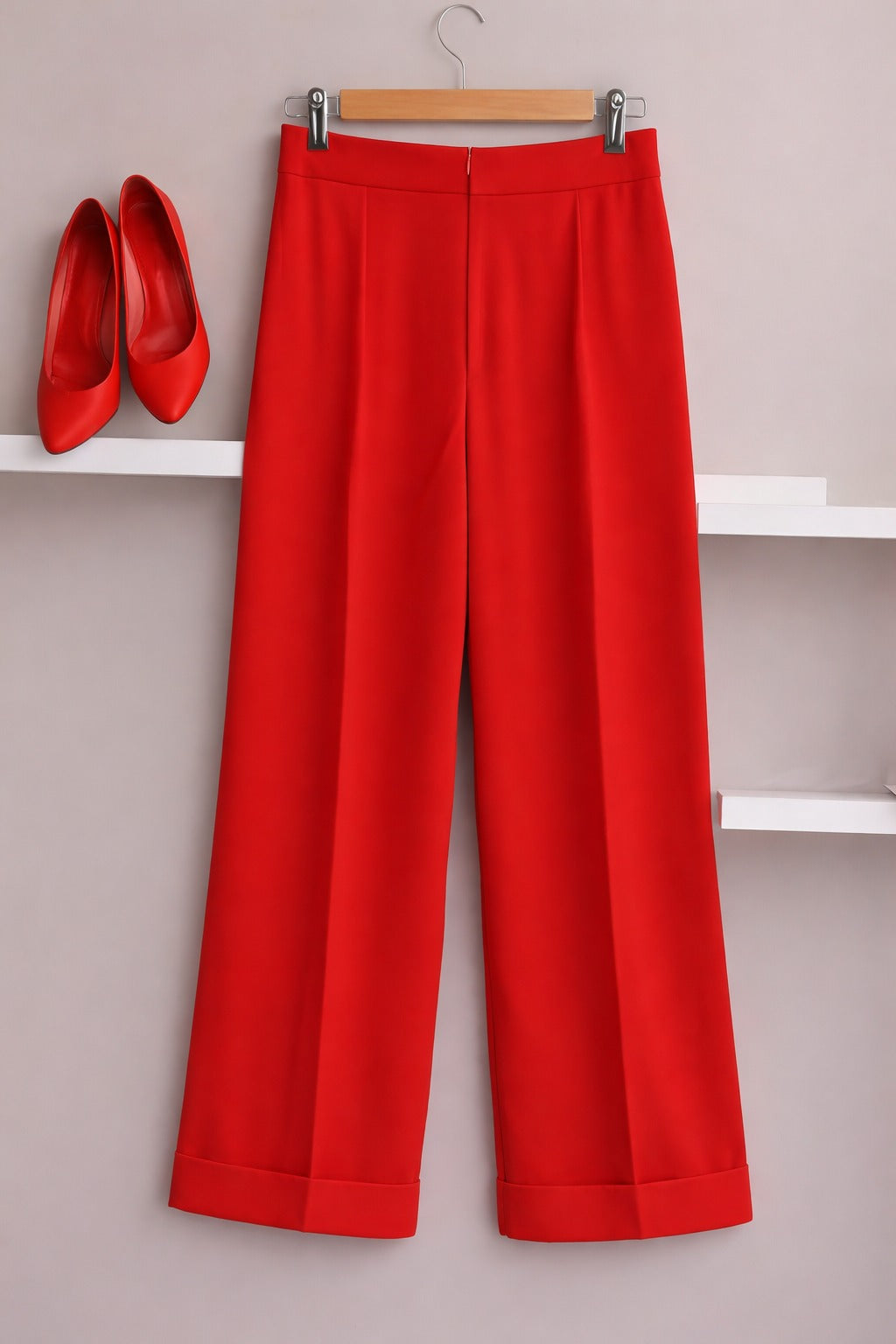 Stylish Women’s Ribbed Co-Ord Set with Palazzo Pants