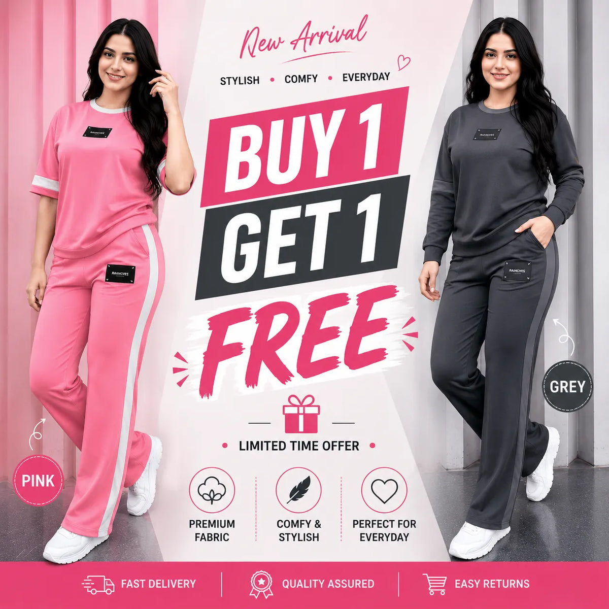 Premium Cord-Set Buy 1 Get 1 Free